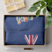 Vlag van de Kaaimaneilanden Tissuepapier (Geschenk)