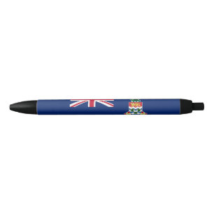 Vlag van de Kaaimaneilanden Zwarte Inkt Pen