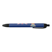 Vlag van de Kaaimaneilanden Zwarte Inkt Pen (Bodem)