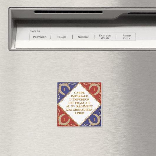 Vlag van de Keizerlijke Garde Magneet (Insitu (Vaatwasser))