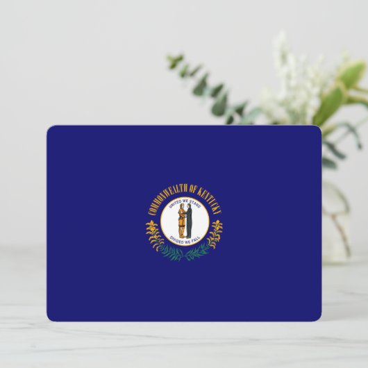 Vlag van de Kentucky-staat (Staand voorkant)