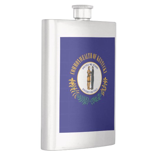 Vlag van de Kentucky-staat Flacon (Rechts)