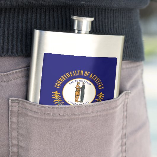 Vlag van de Kentucky-staat Flacon (Voorbeeld)