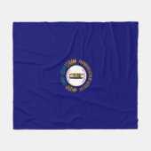 Vlag van de Kentucky-staat Fleece Deken (Voorkant (Horizontaal))