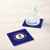 Vlag van de Kentucky-staat Kartonnen Onderzetters (Insitu)