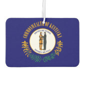 Vlag van de Kentucky-staat Luchtverfrisser (Achterkant)
