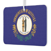 Vlag van de Kentucky-staat Luchtverfrisser (Links)