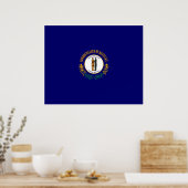 Vlag van de Kentucky-staat Poster (Keuken)