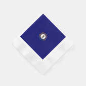 Vlag van de Kentucky-staat Servetten (Hoek)