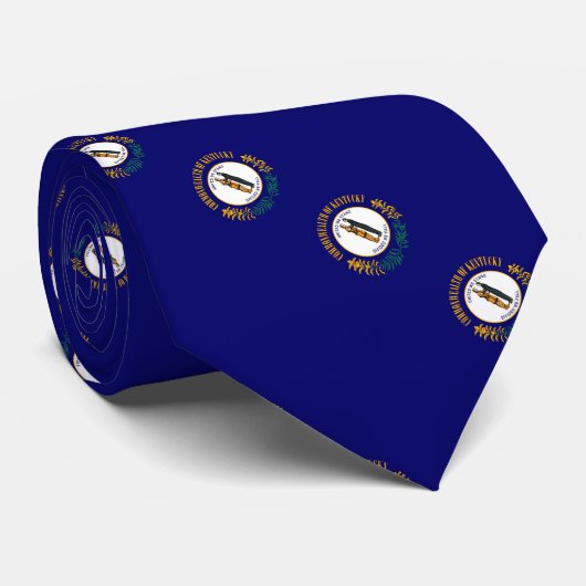 Vlag van de Kentucky-staat Stropdas (Opgerold)