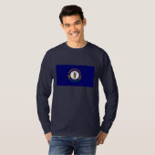 Vlag van de Kentucky-staat T-shirt (Voorkant volledig)