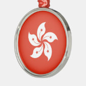 Vlag van de keramische Ornament van Hongkong (Links)