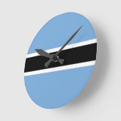 Vlag van de Klok van de Muur van Botswana (Hoek)