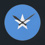 Vlag van de Klok van de Muur van Somalië<br><div class="desc">Vlag van de Klok van de Muur van Somalië</div>