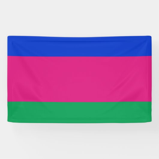 Vlag van de Koebaanse Volksrepubliek Spandoek (Horizontaal)