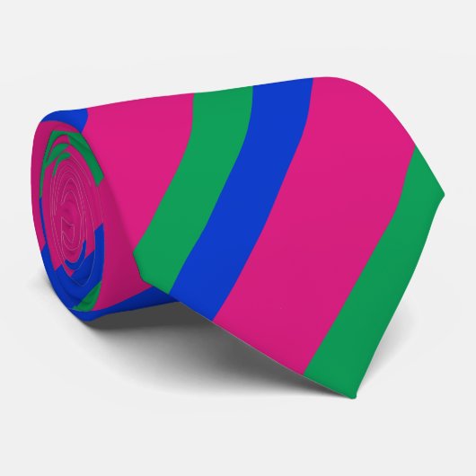 Vlag van de Koebaanse Volksrepubliek Stropdas (Opgerold)