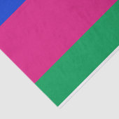 Vlag van de Koebaanse Volksrepubliek Tissuepapier (Detail)