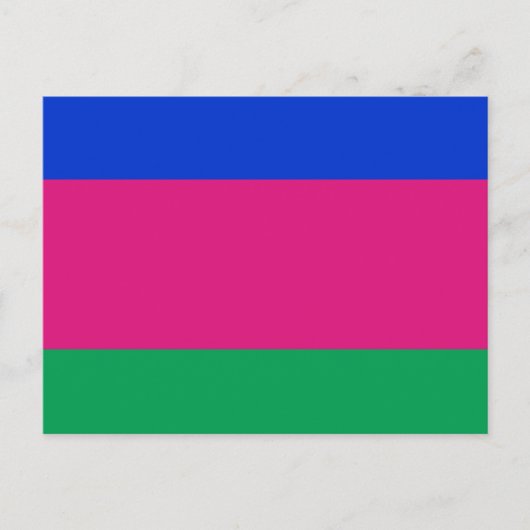 Vlag van de Koeban Volksrepubliek Briefkaart (Voorkant)