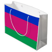 Vlag van de Koeban Volksrepubliek Groot Cadeauzakje (Achterkant Gekanteld)