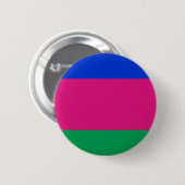 Vlag van de Koeban Volksrepubliek Ronde Button 5,7 Cm (Voorkant /achterkant)