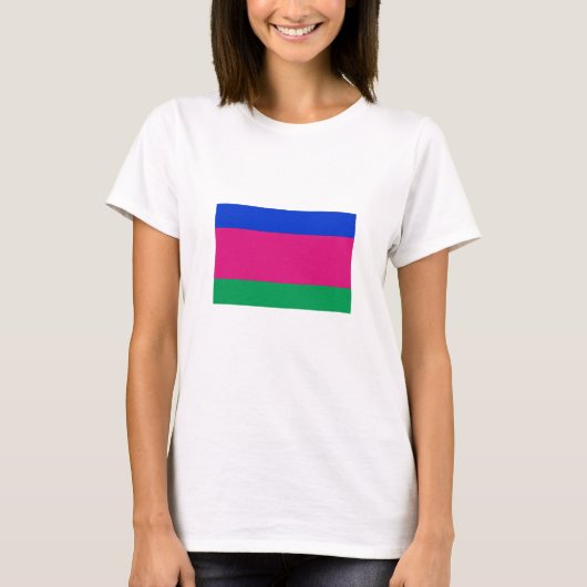 Vlag van de Koeban Volksrepubliek T-shirt (Voorkant)
