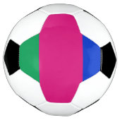 Vlag van de Koeban Volksrepubliek Voetbal (Gedraaid)