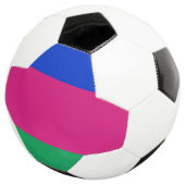 Vlag van de Koeban Volksrepubliek Voetbal (Drie kwart)