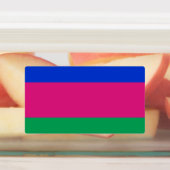 Vlag van de Koebanse Volksrepubliek Labels (Aangebracht)