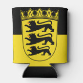 Vlag van de Koelbox Baden-Württemberg Blikjeskoeler (Achterkant)