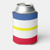 Vlag van de Koelbox Mecklenburg-Western Pommeren Blikjeskoeler (Blikje Achterkant)