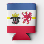 Vlag van de Koelbox Mecklenburg-Western Pommeren Blikjeskoeler (Voorkant)