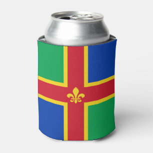 Vlag van de Koelbox van Lincolnshire Blikjeskoeler
