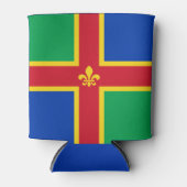 Vlag van de Koelbox van Lincolnshire Blikjeskoeler (Voorkant)