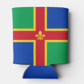 Vlag van de Koelbox van Lincolnshire Blikjeskoeler (Achterkant)