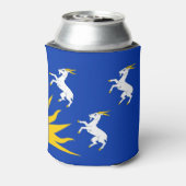 Vlag van de Koelbox van Merionethshire Blikjeskoeler (Blikje Achterkant)