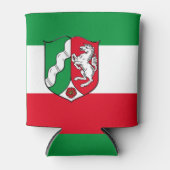 Vlag van de Koelbox van Noordrijn-Westfalen Blikjeskoeler (Voorkant)