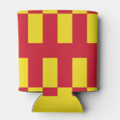 Vlag van de Koelbox van Northumberland Blikjeskoeler (Achterkant)