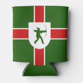 Vlag van de Koelbox van Nottinghamshire Blikjeskoeler (Voorkant)