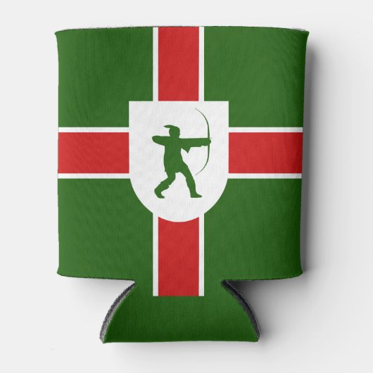 Vlag van de Koelbox van Nottinghamshire Blikjeskoeler (Voorkant)