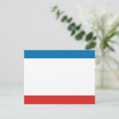 Vlag van de Krim Briefkaart (Staand voorkant)