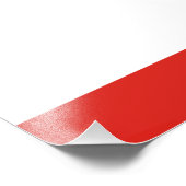 Vlag van de Krim Foto Afdruk (Hoek)