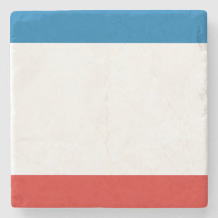 Vlag van de Krim Stenen Onderzetter