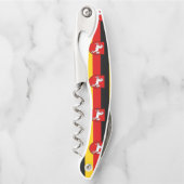 Vlag van de Kurkentrekker van Niedersachsen Waiter (Voorkant)