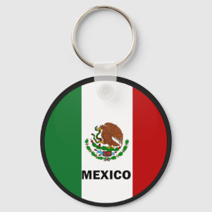 Vlag van de kwaliteit Mexico Roundel Sleutelhanger