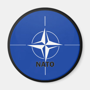 Vlag van de kwaliteit Nato Roundel Magneet