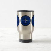 Vlag van de kwaliteit Nato Roundel Reisbeker (Center)