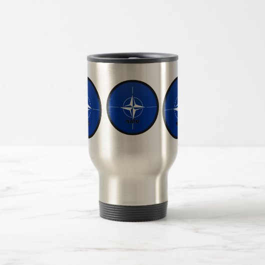Vlag van de kwaliteit Nato Roundel Reisbeker (Center)