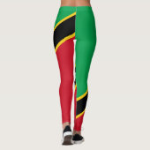 Vlag van de Leggings Saint Kitts en Nevis (Achterkant)