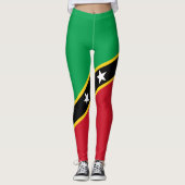 Vlag van de Leggings Saint Kitts en Nevis (Voorkant)