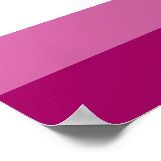 Vlag van de Lesbische Pride (5 Stripes) Poster (Hoek)